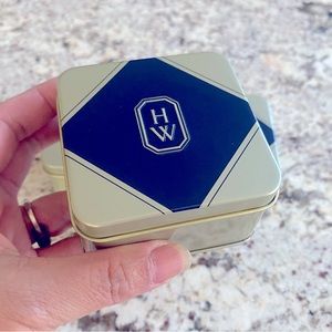 Brand New! 1 each of Harry Winston Gift Box Metal Size 2.75 x 2.75 x 1.5